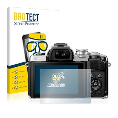 Abbildung von BROTECT Schutzglas für Olympus OM D E M10 Mark III/Mark IV Schutzfolie Panzer Folie Glas [Extrem Kratzfest 9H, Anti Fingerprint, Ultra Transparent]