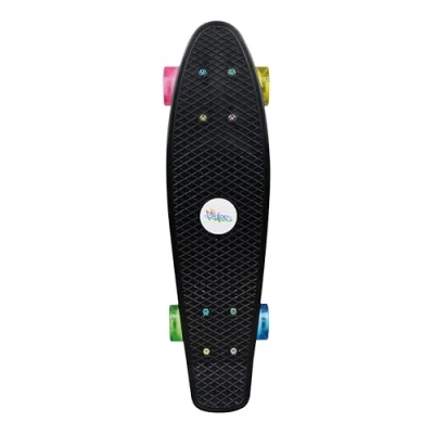 Abbildung von authentic sports &amp; toys GmbH Skateboard Fun, No Rules, NEON mit Leuchtrollen