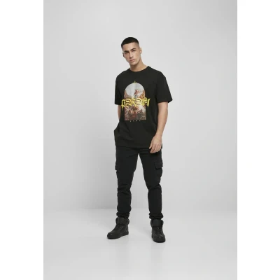 Abbildung von Upscale by Mister Tee PRAY Painting Tshirt print, Größe: Large, Black