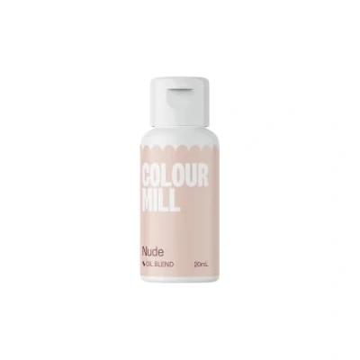 Abbildung von Colour Mill Oil Blend Nude Lebensmittelfarbe auf Ölbasis Lebensmittelfarben für Schokolade, Fondant, Cupcakes, Kuchen, Backen, Macaron Food Coloring Tortendeko 20ml