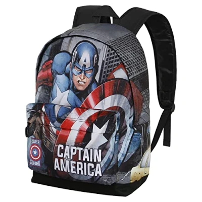 Abbildung von Captain America Defender FAN HS Rucksack 2.0, Schwarz