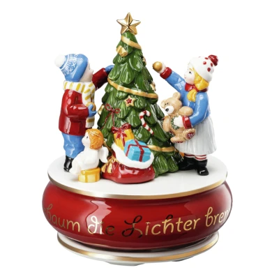 Abbildung von Hutschenreuther Sammelserie 2023 Am Weihnachtsbaum Spieluhr