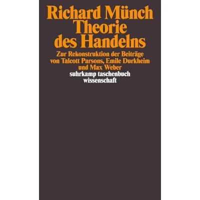 Abbildung von Theorie des Handelns: Zur Rekonstruktion der Beiträge von Talcott Parsons, Emile Durkheim und Max Weber (suhrkamp taschenbuch wissenschaft)