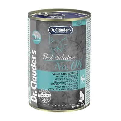 Abbildung von Dr.Clauder&#039;s Best Selection No6 Wild mit Kürbis 400g