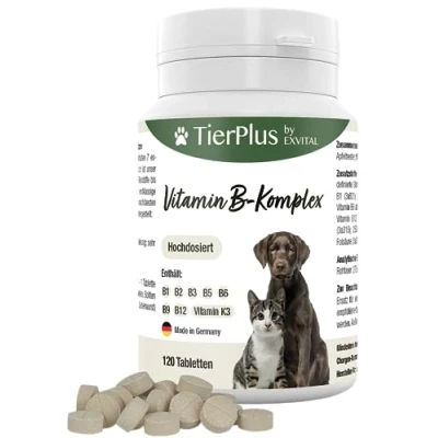 Abbildung von EXVital® Vitamin B Komplex Tabletten für Hunde &amp; Katzen 60 g