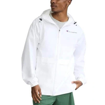 Abbildung von Champion Herren durchgehendem Reißverschluss Jacke, Weiß 549369, XX Large