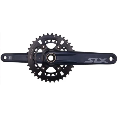 Abbildung von Shimano. Kurbelgarnitur. SLX. FC M7120 B2. 2x12 fach. 175mm Kurbelarmlänge. 3...