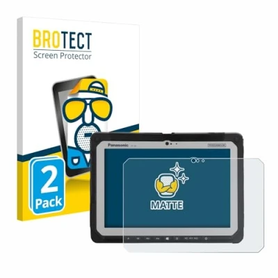 Abbildung von BROTECT Entspiegelungs Schutzfolie für Panasonic Toughbook CF 20 MK1 (2 Stück) Matte Displayschutz Folie, Anti Reflex, Fingerprint