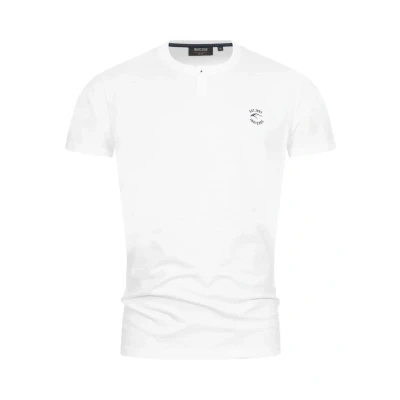 Abbildung von Indicode Jeans Inansel Tshirt basic, Herren, Größe: Small, Offwhite