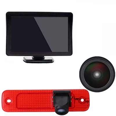 Abbildung von 「Rückfahrkamera Transportster + 4.3 Zoll TFT LCD Bildschirm Monitor」Bremsleuchte Auto Dach Rückfahrkamera für Ford Transit Hecktur Transporter Van 3 Bj 04.2006 01.2009/Transit MK7 Tourneo/Furgon MK4
