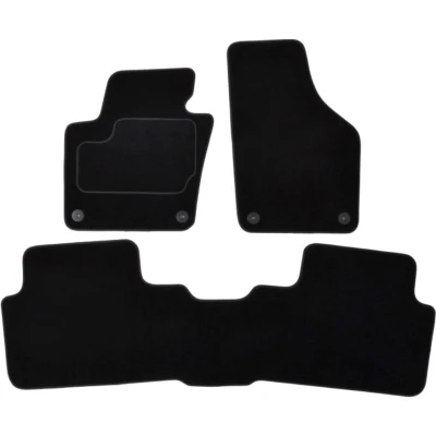 Abbildung von MAMMOOTH A041 SET20 PRM 01 Fußmattensatz Textil vorne und hinten 3 schwarz SEAT: Alhambra II