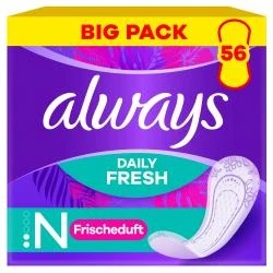 Abbildung von always Slipeinlagen Daily Fresh Normal mit Duft 56 St.