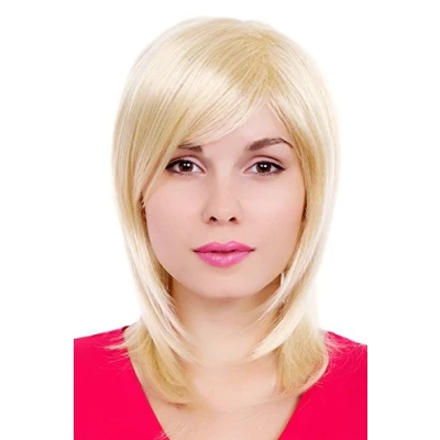 Abbildung von Wig ME UP GFW349A 613E Perücke sehr helle blonde glatte Haare 50cm
