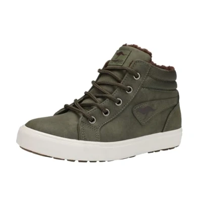 Abbildung von Kangaroos Originals Sneaker high für Kinder, Größe: 33, Olive coffee Schuhe