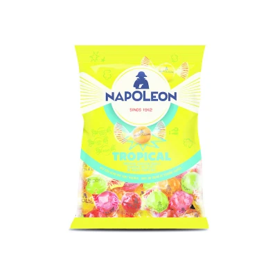 Abbildung von Napoleon Tropical Kogels Bonbons mit Brausefüllung 150 g