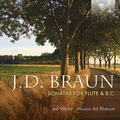Abbildung von Braun,J.d.:Sonatas for Traverso Flute &amp;B.C.