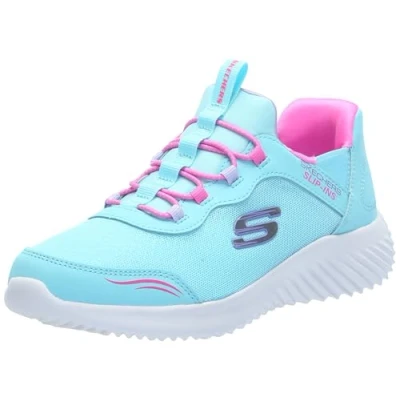 Abbildung von Skechers Bounder Simple Cute Sneaker, Turqoise, 34 EU