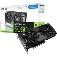 Abbildung von PNY GEFORCE RTX™ 5060 8GB Overclocked Dual Fan DLSS 4 Graphics Card