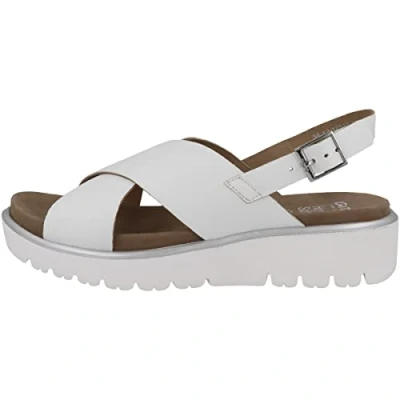 Abbildung von ara Plateausandalette, Damen, Größe: 41, Weiss Schuhe