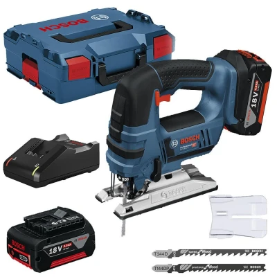 Abbildung von Bosch Professional Stichsäge &quot;GST 18V LI B&quot;, (Set), 4 Pendelhubstufen, mit Akku und Ladegerät