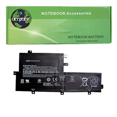 Abbildung von amsahr HPTR03XL 02 Ersatz Batterie für HP 723922 171, 2B1, 723997 001, HSTNN DB5G, IB5G, TPN W110, TR03XL schwarz
