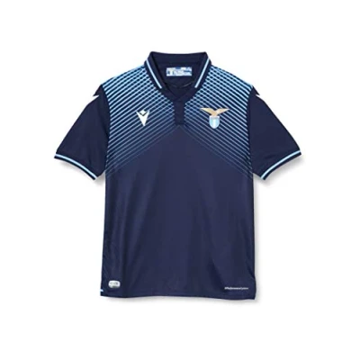 Abbildung von Macron SSL M20 Trikot Wettkampf Third, offizielles Produkt Mm Jr, drittes Kind SS Lazio 2020/21, Blau, JM
