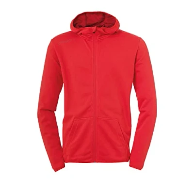 Abbildung von uhlsport Kinder Essentielle Hood Jacke, Rot, 152