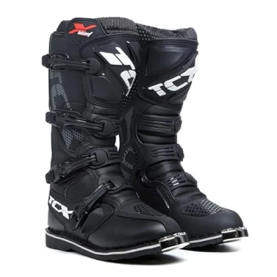 Abbildung von TCX X Blast, Herren Motocross Stiefel, Enduro Off Road Stiefel mit Mikrofaser Obermaterial und Goodyear Laufsohle, Schwarz