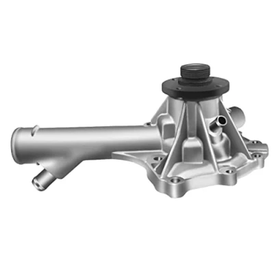 Abbildung von VALEO 506306 Wasserpumpe ohne Riemenscheibe mit Dichtungen Deckel MERCEDES BENZ: W124 Limousine, C Klasse Coupe