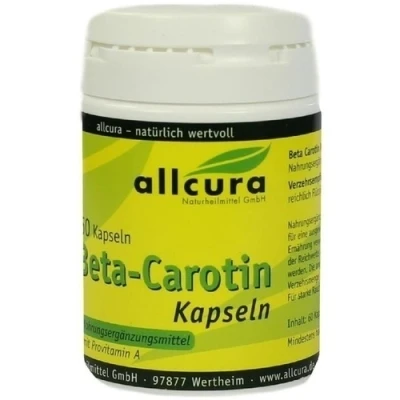 Abbildung von Beta Carotin Kapseln