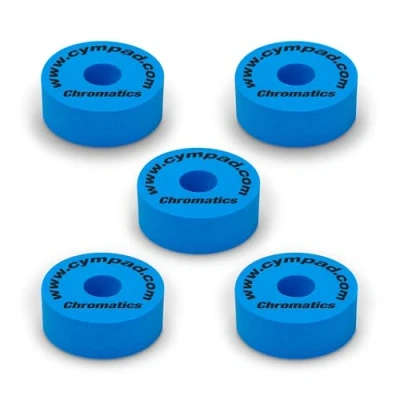 Abbildung von Cympad Chromatics Beckenfilz Set Ø 40/15mm Blau (5 Stück)