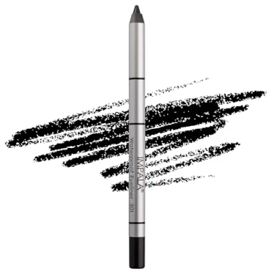 Abbildung von IMPALA Wasserdichter cremiger Eyeliner Schwarz 301 Definierter Konturenstrich oder rauchiger EffektDichte und cremige Textur, einfach aufzutragenLebendige, lang anhaltende wasserfeste Farbe