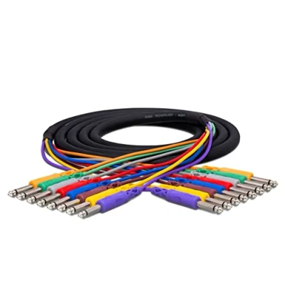 Abbildung von Hosa CPP 802, Unbalanced Snake, 1/4 in TS to Same, 2 m