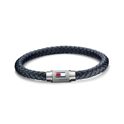 Abbildung von Tommy Hilfiger Casual CORE Armband silvercoloured/ blue, Herren, Größe: One Size, Silver coloured/ blue