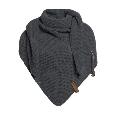 Abbildung von Knit Factory COCO Tuch, Damen, Größe: One Size, Anthracite
