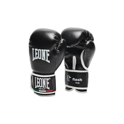 Abbildung von LEONE 1947, Flash Boxhandschuhe, Unisex Kind, Schwarz, 6 OZ, GN083