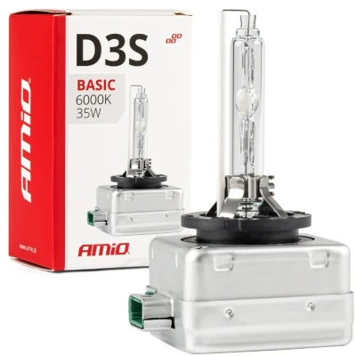 Abbildung von AMiO BASIC 02948 Glühlampe, Hauptscheinwerfer 12 35 AUDI: A3 Sportback, A4 B8 Avant, Q5, VOLKSWAGEN: Caddy 3 Kombi, Polo V Schrägheck