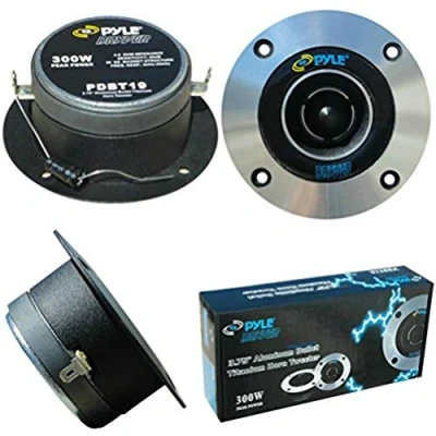 Abbildung von PAAR VON TWEETER PYLE PDBT19 300 WATT RMS IST 600 MAX 10,00 CM DI DIAMETER 4&quot; UND 98 DB SENSIBILITY&#039; MIT REDOUTE TIEFE NUR 3,90