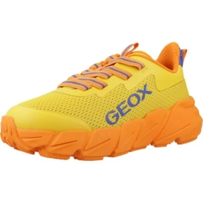 Abbildung von Geox Flexyper Sneaker low für Kinder, Größe: 30, Gelb Schuhe