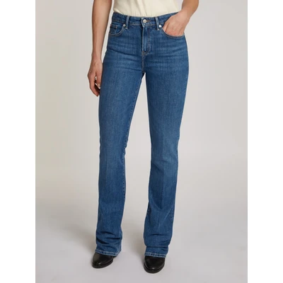 Abbildung von Tommy Hilfiger Bootcut Jeans Bootcut, Damen, Größe: 28x30, Mid blue