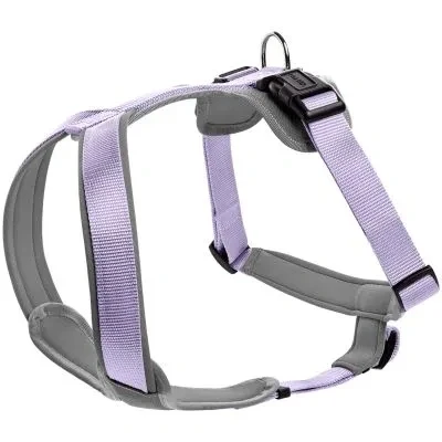 Abbildung von HUNTER Geschirr aus Neopren, Farbe: Lavendel/Grau, Größe: M/2