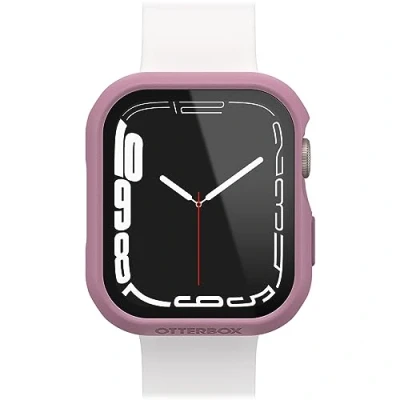 Abbildung von OtterBox Eclipse Bumper mit integrierter Displayschutzglas für Apple Watch Series 9/8/7 45mm, gehärtetes Glas, stoßfeste, sturzsichere und schlanke Schutzhülle Watch, Rose