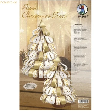 Abbildung von Ursus Ludwig Bähr Bastelfilz Bastelset Paper Christmas Trees Glamour