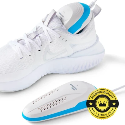 Abbildung von Shoefresh Mini Schuherfrischer &amp; Schuhtrockner elektrisch Stiefeltrockner Skischuhtrockner Schuhdesinfektion Handschuhtrockner Schuhwärmer Weiß