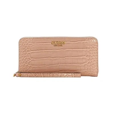 Abbildung von GUESS Women Laurel SLG Large Zip Around Bag, Taupe