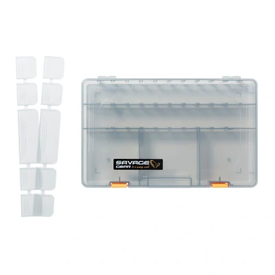 Abbildung von Savage Gear Lurebox 6D Smoke 36 x 22,5 5cm Tacklebox