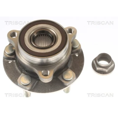 Abbildung von TRISCAN 8530 43123 Radlagersatz mit Radnabe, Radbefestigungsbolzen, integriertem magnetischen Sensorring HYUNDAI: i30 III Schrägheck