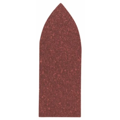 Abbildung von Bosch Professional Schleifblatt für Dreieckschleifer Holz und Farbe (5 Stück, 32 mm, Körnung 80, C430), 2608605168