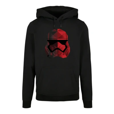 Abbildung von F4NT4STIC STAR WARS THE LAST JEDI Cubist Trooper Helmet Kapuzenpullover, Herren, Größe: 3XL, Black