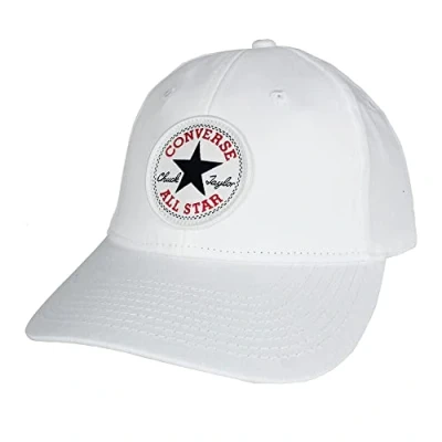 Abbildung von Converse Chuck Patch Curved BRIM Cap für Kinder, Größe: One Size, White